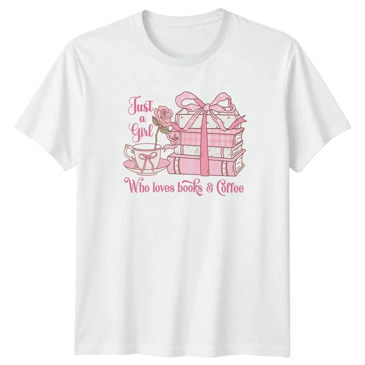 Just A Girl Who Loves Books Womens Book Lover Reading Christmas Gift Unisex , , , Long Sleeve Tee
