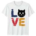 Love Cat Animal Kitty Gift For Him And Her Unisex , , , Long Sleeve Tee