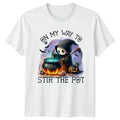 On My Way To Stir T-Shirt Sarcastic Humor Halloween Gift For Him And Her