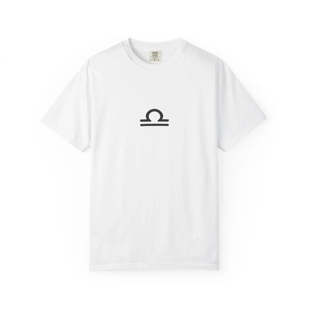 Libra Zodiac Symbol Minimalist Astrology Graphic Unisex Tee Unisex , , , Long Sleeve Tee