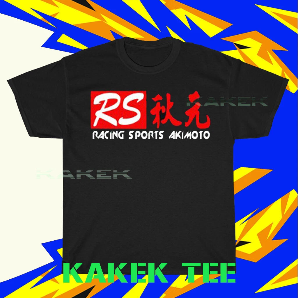 Akimoto Racing Sport Logo American T-Shirt Funny Size S to 5XL