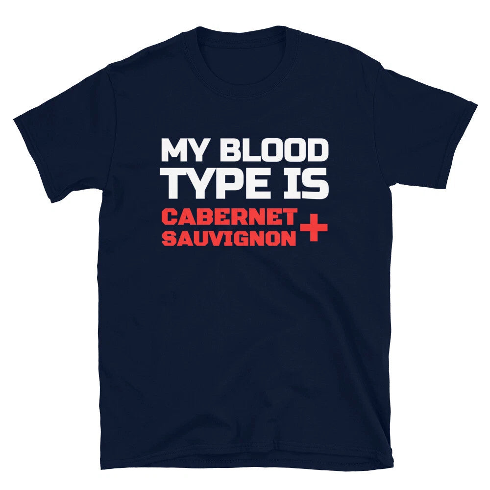 Sauvignon Positive Wine Party Joke T-Shirt