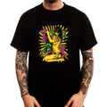 Hawaii Skater Girl Grunge Art Aesthetic Men's Printed Cotton Top Tee Unisex , , , Long Sleeve Tee