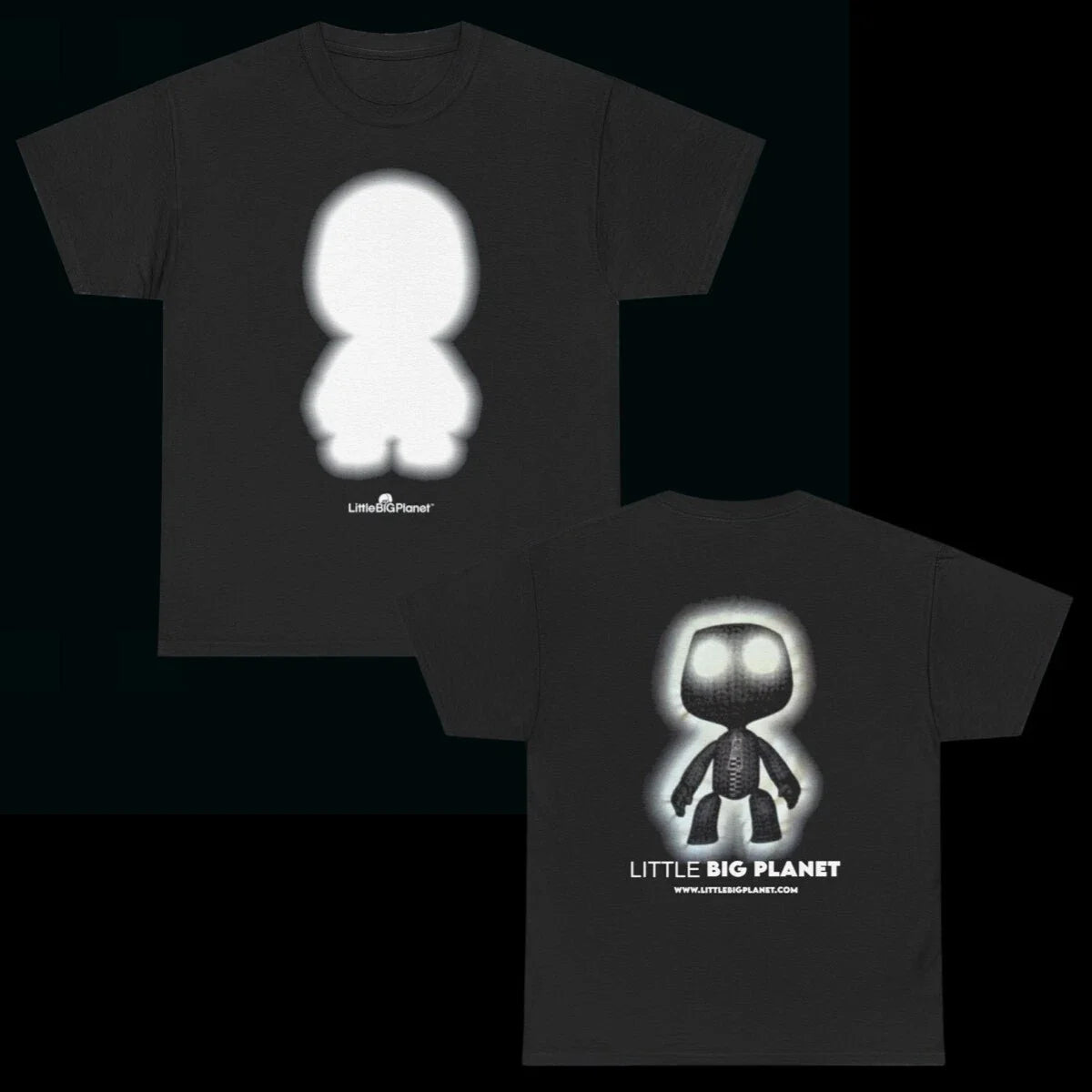 Little Big Planet Vintage Promo 2008 Grunge Y2k Scene Domo Kun Tee (1)