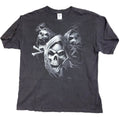 Vintage Y2K Skulls Grunge Skater Tshirt Black 4 Four Horsemen Punk Gothic XL Unisex , , , Long Sleeve Tee