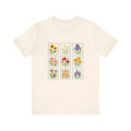 Summer Flower Stamp Tshirt, Vintage Postage Stamp Shirt, Aesthetic Summer Tee Unisex , , , Long Sleeve Tee