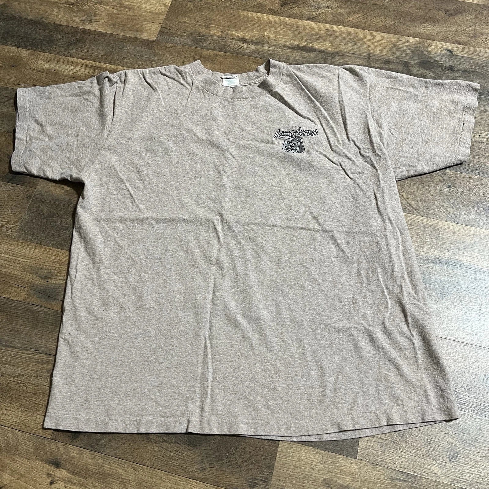 Vintage Dawg Pound T Shirt Mens Size XL Grunge Skater Punk 90s USA Beige Tan VTG Unisex , , , Long Sleeve Tee
