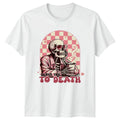 I Love You To Death Womens Spooky Cute Dark Romance Valentines Unisex , , , Long Sleeve Tee