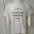 Illicit Bloc British Cycling White 300GSM 100% Cotton Small/Large/XL Unisex , , , Long Sleeve Tee