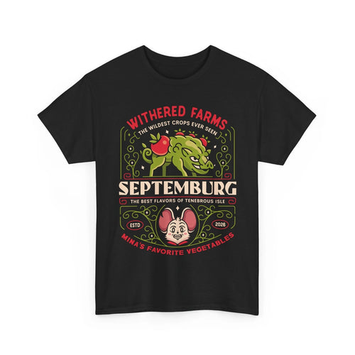 .Septemburg Withered Farms Crest Unisex T-Shirt  Mina the Hollower Video Game.