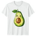 Kawaii Avocado Cute Fruit Summer Food Gift For Him And Her Unisex , , , Long Sleeve Tee