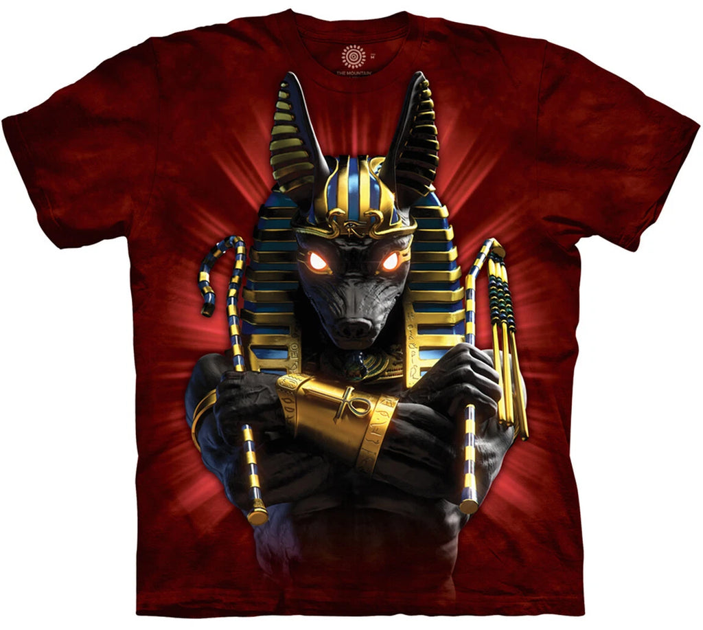 Egyptian Anubis Inpu Soldier God of Death Afterlife Red The Mountain Shirt M-XL
