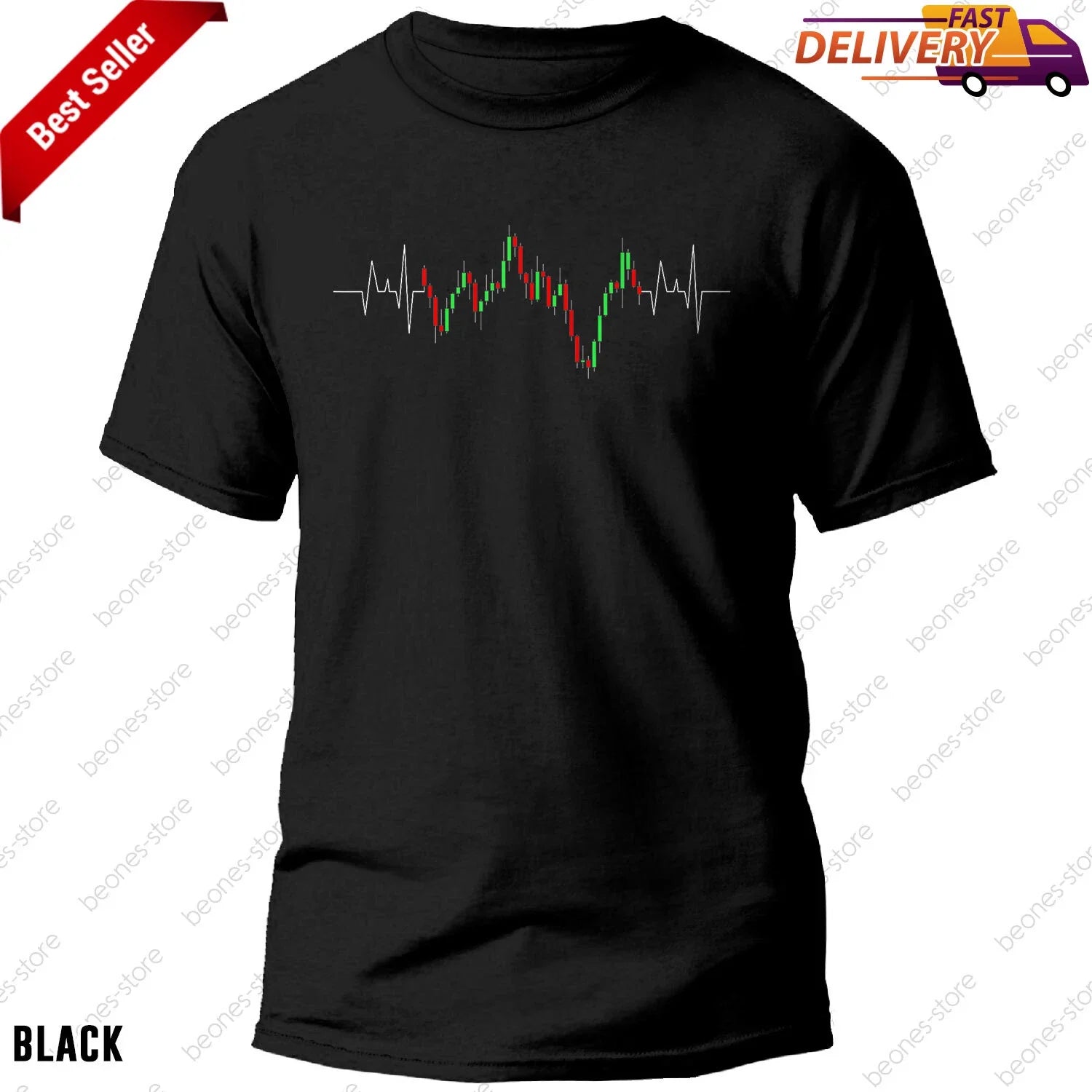 Stock Trading Cool Candlestick Stock Market Traders Financial Gift Tee I Unisex , , , Long Sleeve Tee