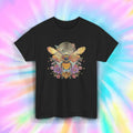 Bee Moon Floral Garden Nature Aesthetic Boho Art Shirt S-5XL Unisex , , , Long Sleeve Tee