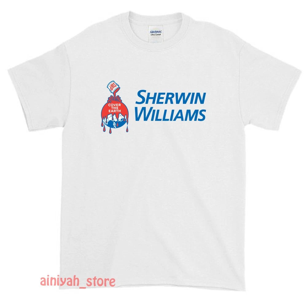 New Sherwin Williams Logo Men's Funny T-Shirt USA Size S-XXL