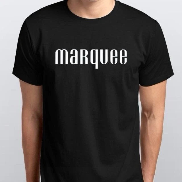 MARQUEE CLUB sizes S M L XL XXL colours Black, White Unisex , , , Long Sleeve Tee