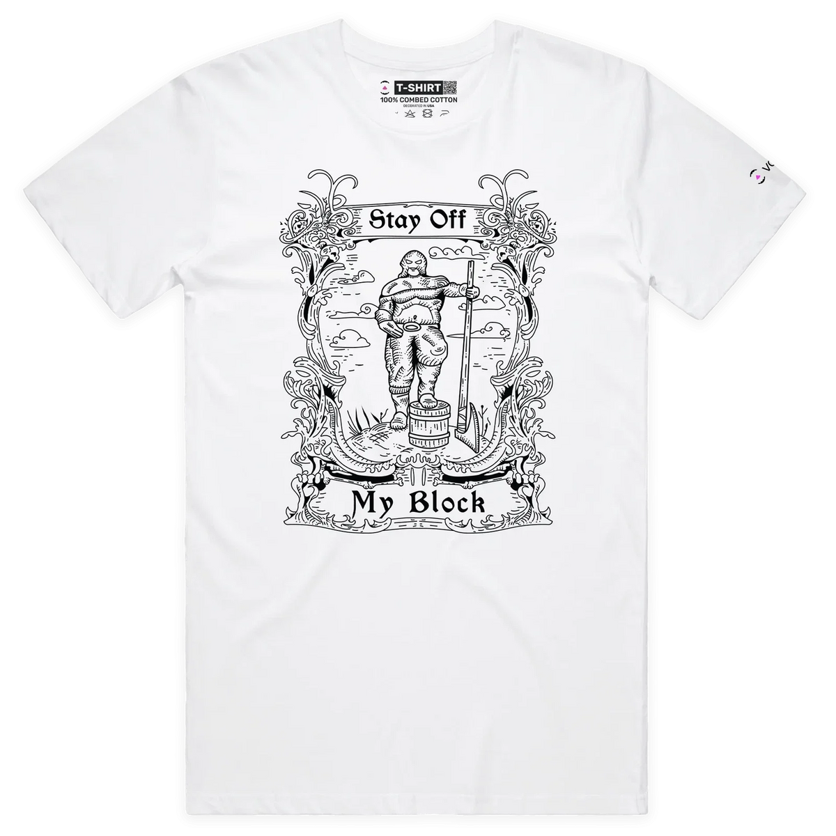 VOICEART Executioners Block Funny with Premium Dark Humor Graphic Design Unisex , , , Long Sleeve Tee