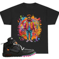 Shirt To Match Mid Black Unisex Tee Psychedelic Shirt Gift For Him Unisex , , , Long Sleeve Tee