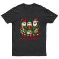Merry And Bright Cute Unisex Gift Retro Seasonal Funny Xmas Santa Unisex , , , Long Sleeve Tee