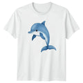 Cute Dolphin Watercolor Animal Marine Life Gift For Him And Her Unisex , , , Long Sleeve Tee