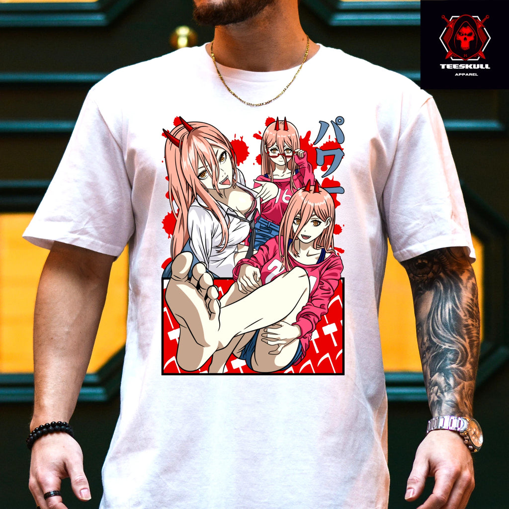 Waifu Kawaii Anime Sexy Girls Manga Unisex Premium Cotton Graphic T-Shirt 🔥