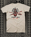 Retro Tiki Art Tee T Shirt Bar Mug Restaurant Trader Vics Beverly Hills Unisex , , , Long Sleeve Tee