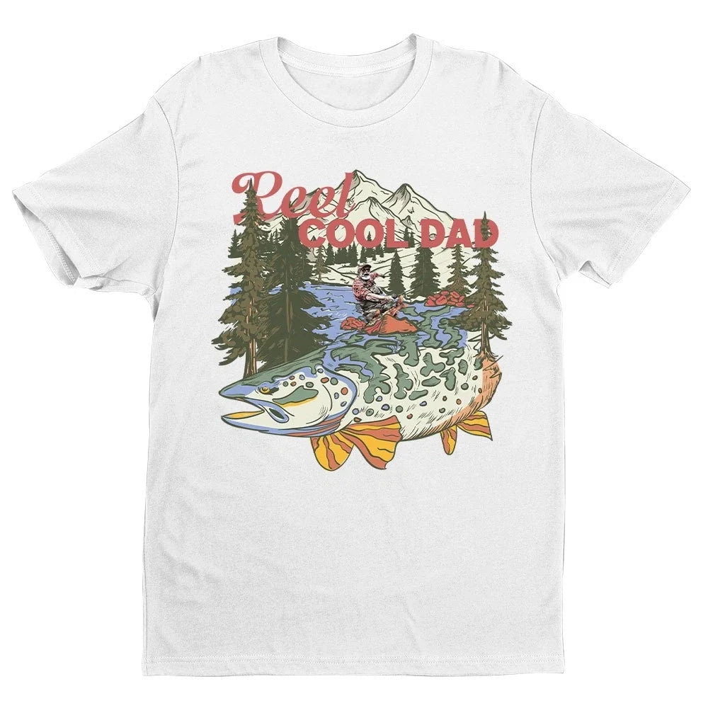 Retro Reel Cool Dad Unisex | Father's Day Fishing Gifts Unisex , , , Long Sleeve Tee