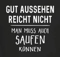 Men's Funny Quote T-Shirt Hero Style Black Short Sleeve Round Neck Jersey
