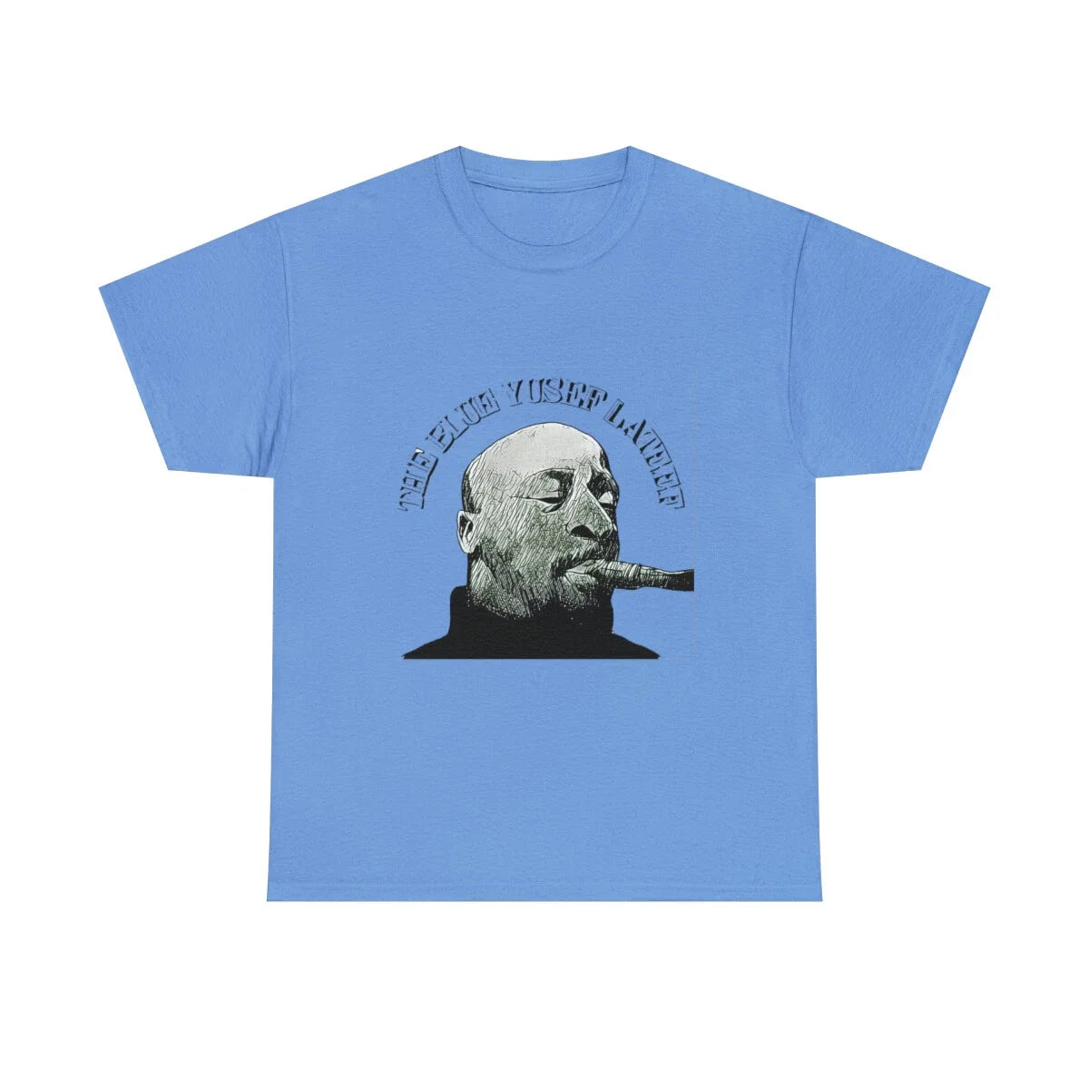 Yusef Lateef The Blue Jazz Album Art Graphic Print Unisex Heavy Cotton Unisex , , , Long Sleeve Tee