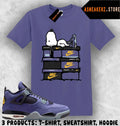 Shirt Match AJ 4 Lakers Lakeshow 2026 Sneaker Matching Sneakerhead S Dog Unisex , , , Long Sleeve Tee