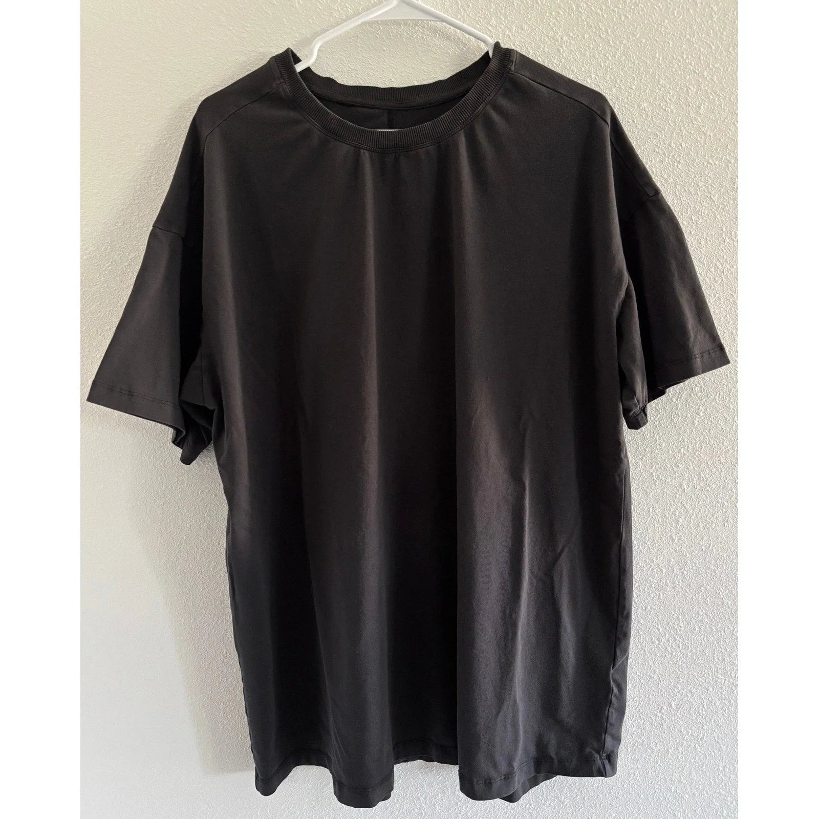 Pilcro Mens XL Gray Cotton Short Sleeve Minimalist Capsule Quiet Luxury Unisex , , , Long Sleeve Tee