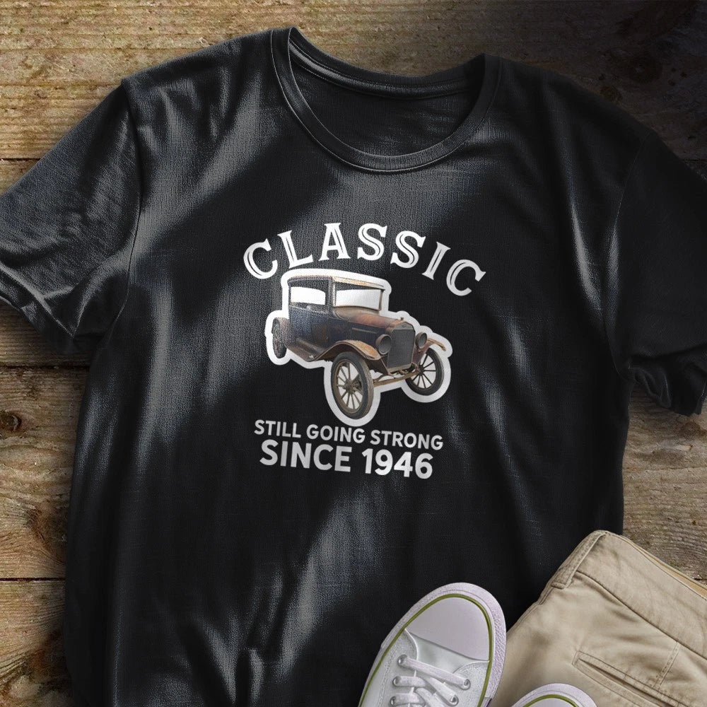 80th Birthday Gift T Shirt Present Idea for Men Age 80 Years Old Classic Tshirt Unisex , , , Long Sleeve Tee