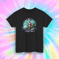 Funny Jesus Dinosaur UFO Sci-Fi Religious Alien Meme Tee S-5XL Unisex , , , Long Sleeve Tee