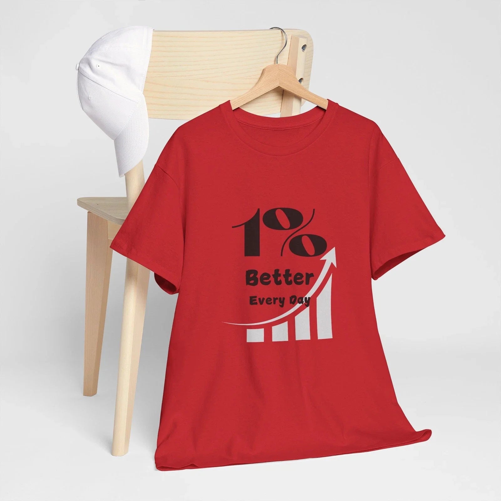 1% better every day with graph - Shirt Unisex , , , Long Sleeve Tee