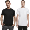 Urban Classics En Coton Bio Avec Poche Unisex , , , Long Sleeve Tee