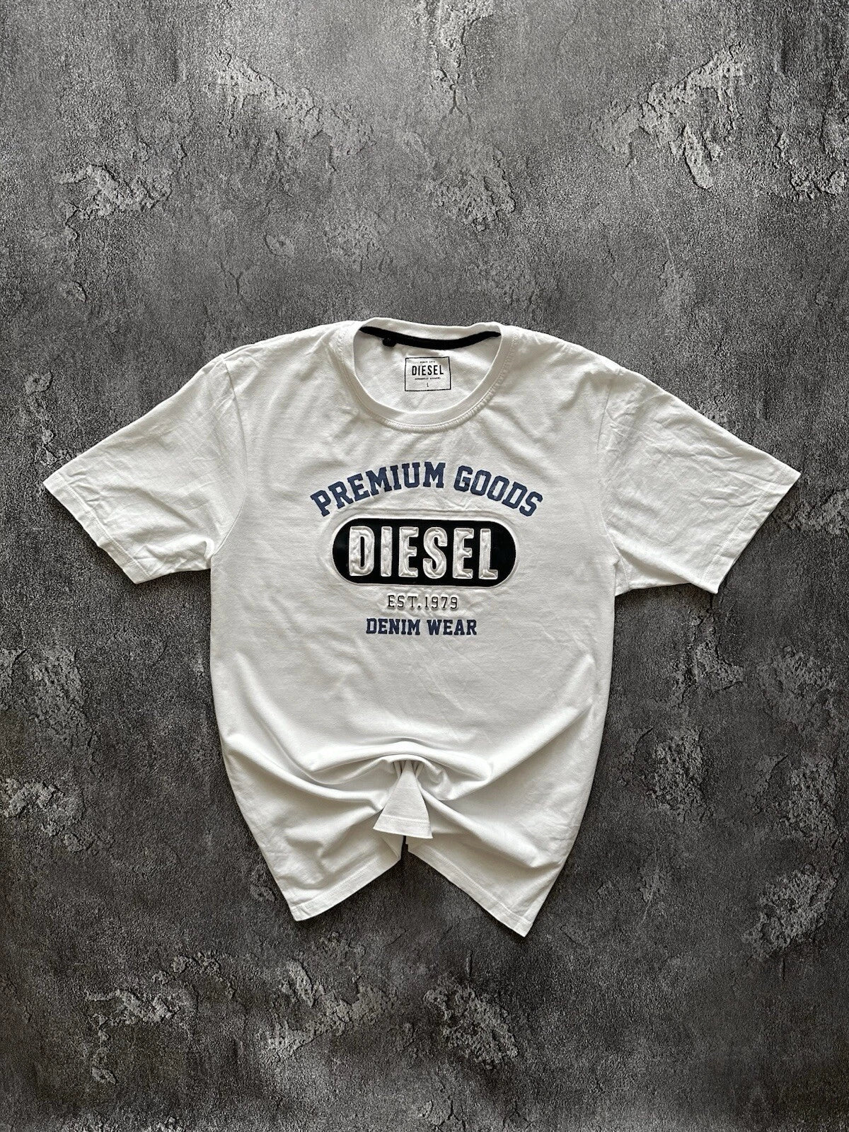 ☄️Vintage Diesel Big Logo Y2K Unisex , , , Long Sleeve Tee