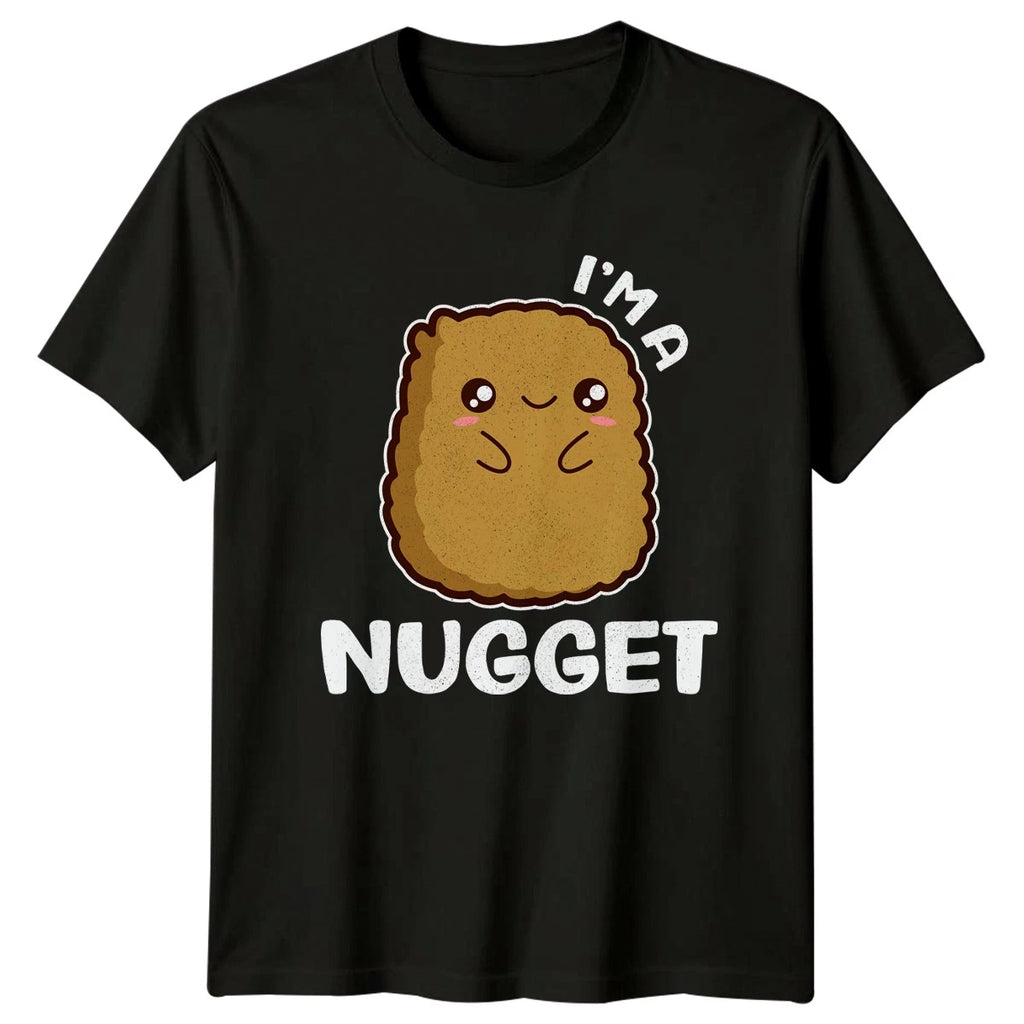 Im A Nugget T-Shirt Kawaii Food Food Humor Birthday Gift For Him And Her
