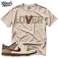 Shirt To Match Dunk Low Retro Khaki Team Red Pearl Unisex Tee Lover Shirt Unisex , , , Long Sleeve Tee