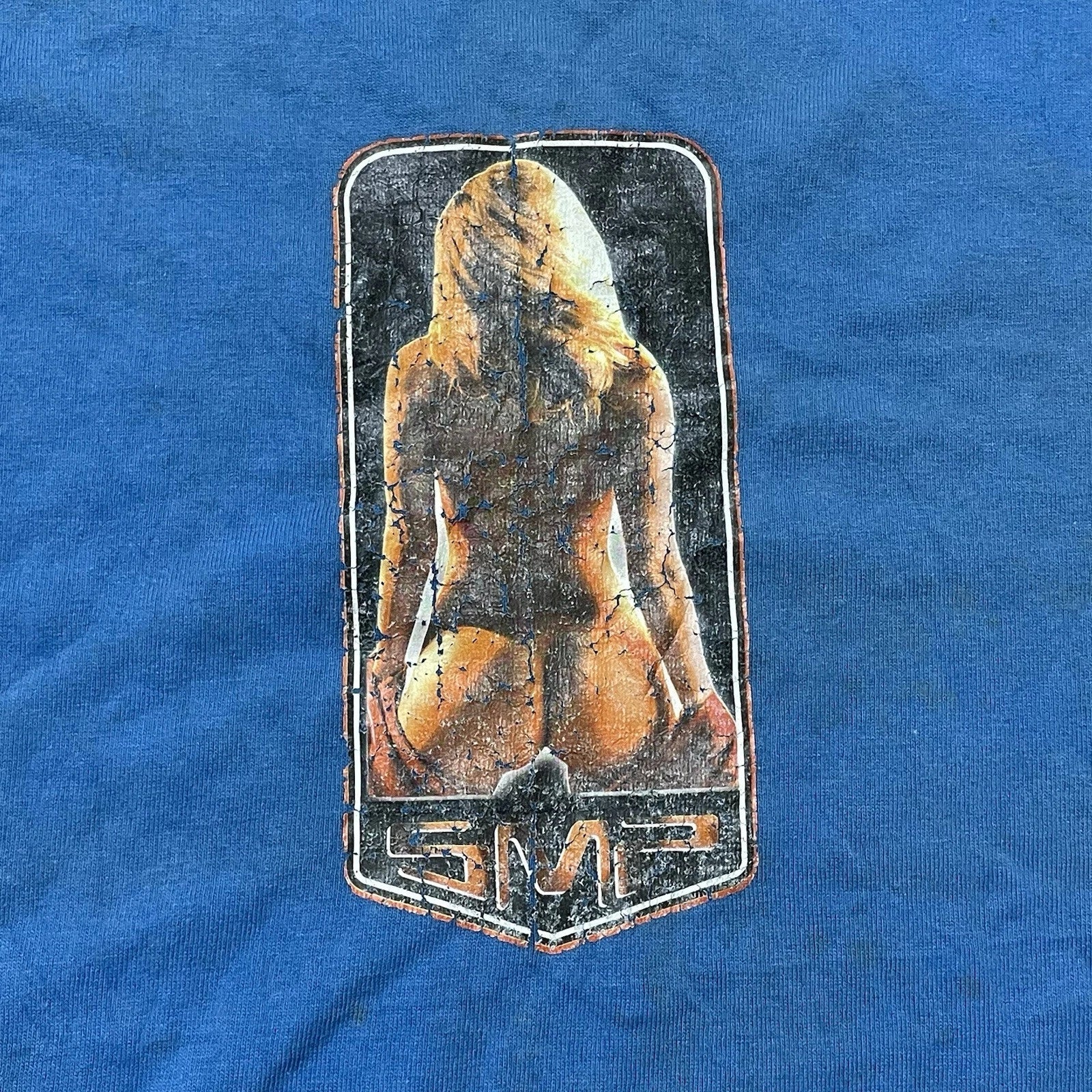 Vintage 90s SMP Surf Movement Products Graphic Tee Skate Grunge Y2k Size L RARE Unisex , , , Long Sleeve Tee