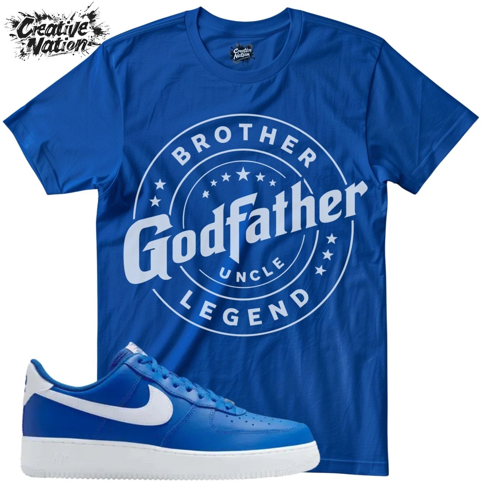 Shirt To Match College Blue White Unisex Tee Brother Shirt Unisex , , , Long Sleeve Tee