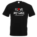 I Love my Wife Motorbike Design Mens Black Tshirt Unisex , , , Long Sleeve Tee