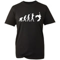 Evolution of Rock Guitar Mens Funny Musician Graphic Tee Rocker Gift UK Unisex , , , Long Sleeve Tee