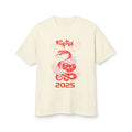 Unisex Garment-Dyed Heavyweight Cotton Tee - Snake design Unisex , , , Long Sleeve Tee