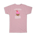 Gift T-Shirt : Kawaii Cupcakes Make me Happy Cute Funny Bake