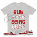 CUTE Shirt to Match Air Max 1 '86 OG Big Bubble University Red Slide Sport Grey Unisex , , , Long Sleeve Tee