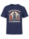 FANTUCCI Builder Collection | Bricks & Mortar & Sturdiness Unisex , , , Long Sleeve Tee