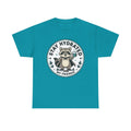 Stay Hydrated Raccoon Tee | Cute Animal Drinking Water Shirt Unisex , , , Long Sleeve Tee