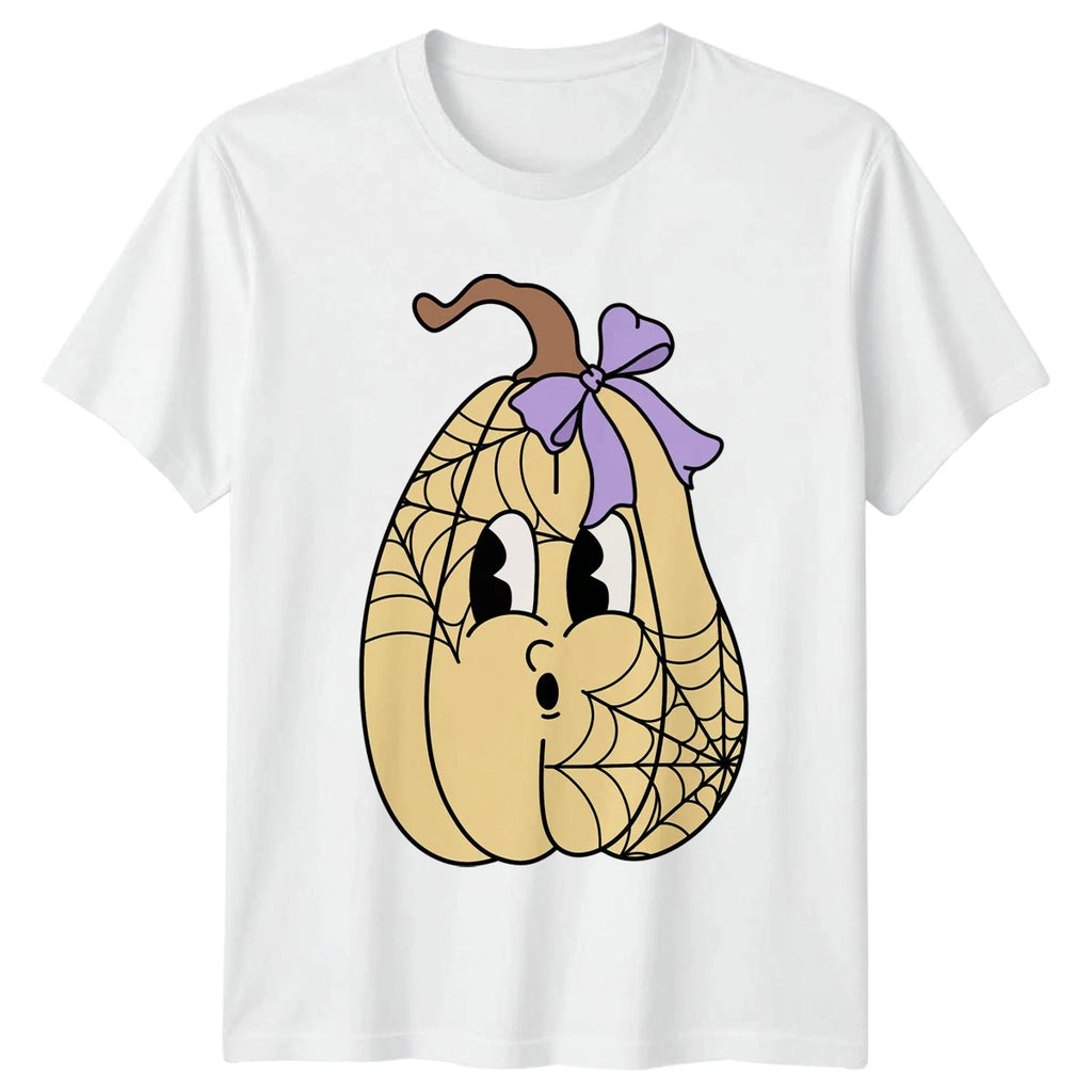 Cute Pumpkin T-Shirt Halloween Kawaii Spooky Halloween Gift For Him And Her