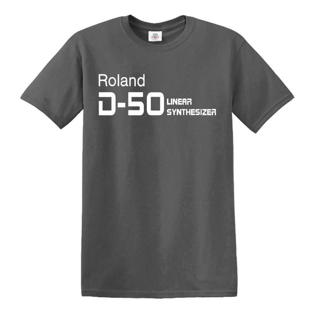 Roland D-50 Synthesiser T-Shirt Funny Gift Party Novelty Top