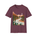 Bald Eagle Desert Fishing Aesthetic Unisex Unisex , , , Long Sleeve Tee